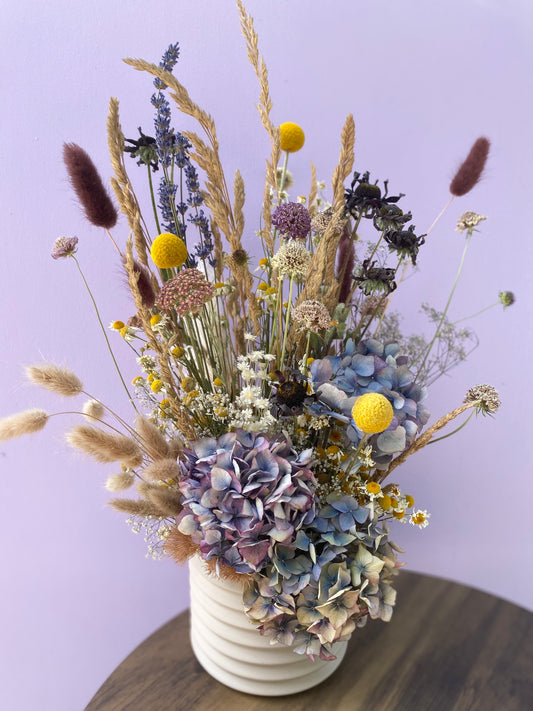 Dried Wildflower Vase